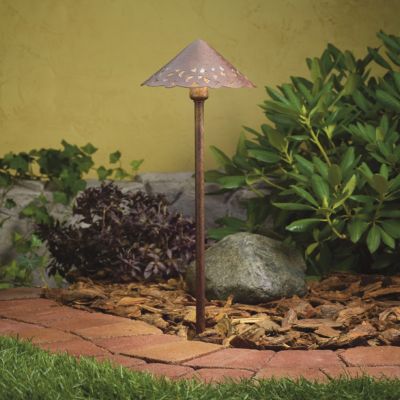 Landscape LED Hammered Roof Path Light by Kichler - Starlight Lighting USA and Canada